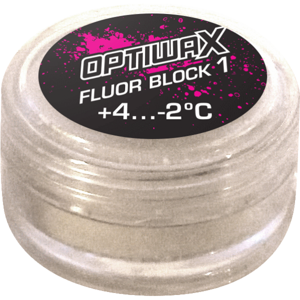 Optiwax Fluor Block 1 +4/-2°C Race