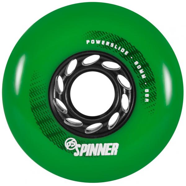 Powerslide Spinner Green 80mm 88A Wheels