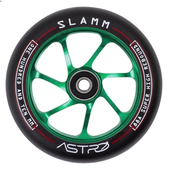 Slamm 110mm Astro Wheel Green