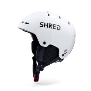 SHRED Looper Totality White Snow Alpine Helmet