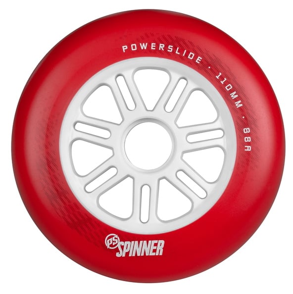 Powerslide Spinner Red 110mm 88A Wheels
