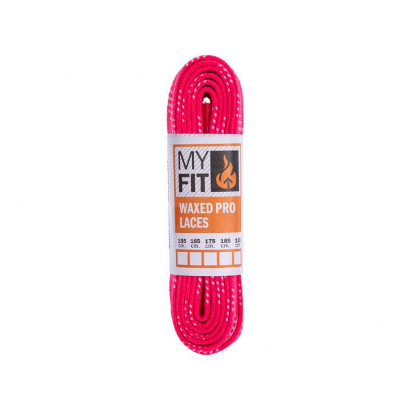 Powerslide MyFit Pro Waxed Skate Pink Laces
