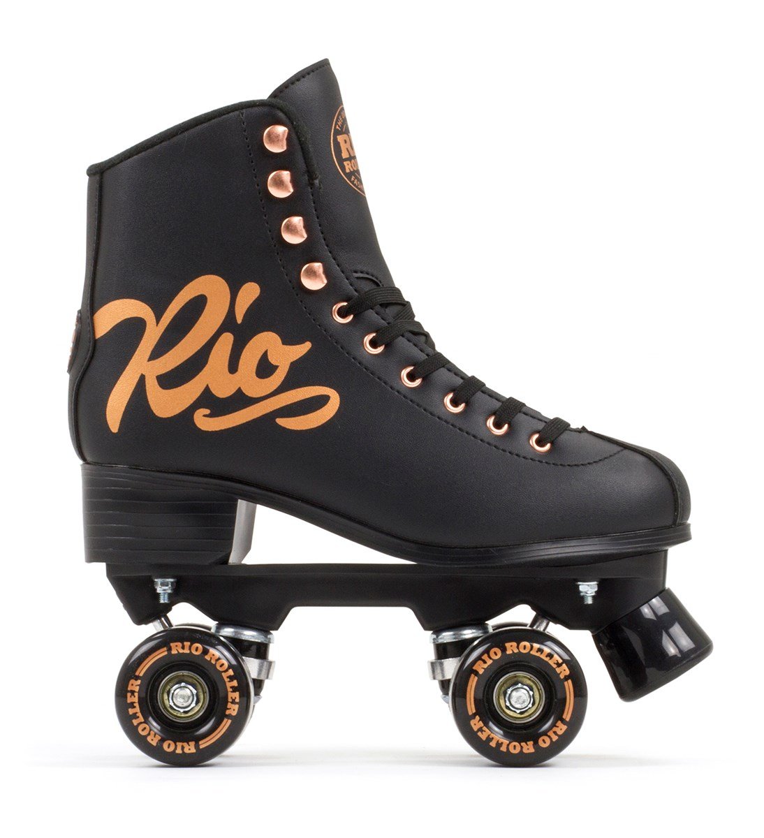 Black Rio Roller Rose Quad Roller Skates 