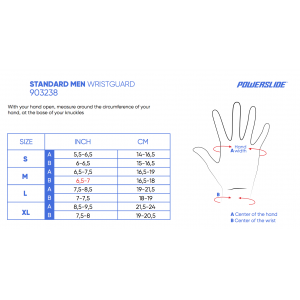 Ps wrist protection sizing