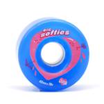 Chaya big softies blue transparente 65mm roller wheel
