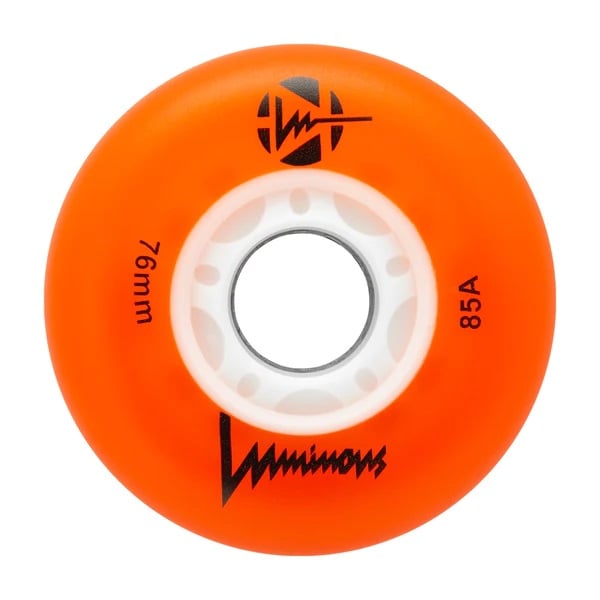 Luminous 76 Orange LED Wheel