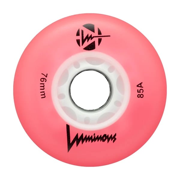 Luminous 76 Pink LED Wheel