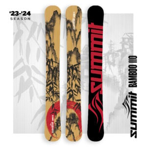 Summit Bamboo Pro 110 Atomic M10 Skiboards
